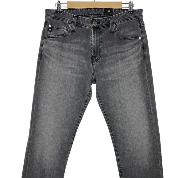 AG Jeans Adriano Goldschmied Mens 32x34 Black Tellis Modern Slim Denim NEW - Picture 5 of 8